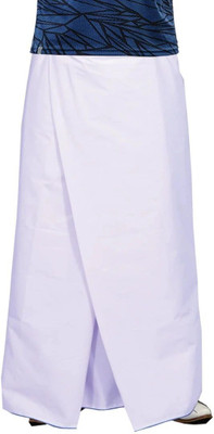 Sif Solid White Lungi