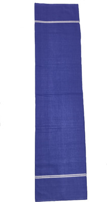 Luxury Silk Solid Blue Lungi