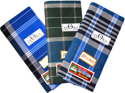 IXORA Checkered Multicolor Lungi