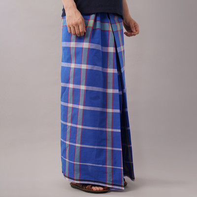 YANAI Checkered Multicolor Lungi