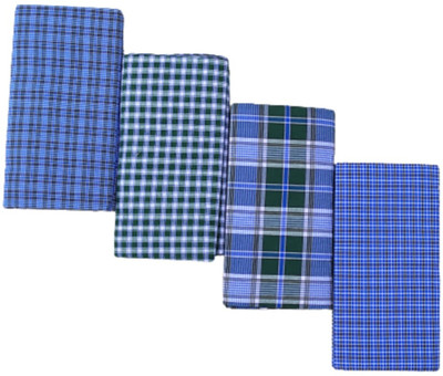Knsmart Checkered Multicolor Lungi