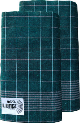DeX Co. Checkered Green Lungi
