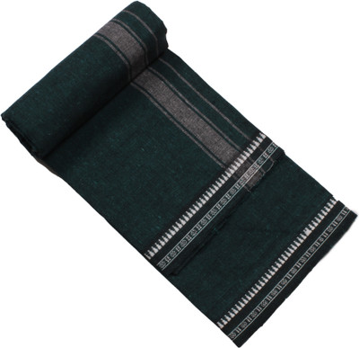 Sharan Elegance Kerala Style Cotton Dhoti Single size with 1.9 meters Set 1 Solid Men Dhoti