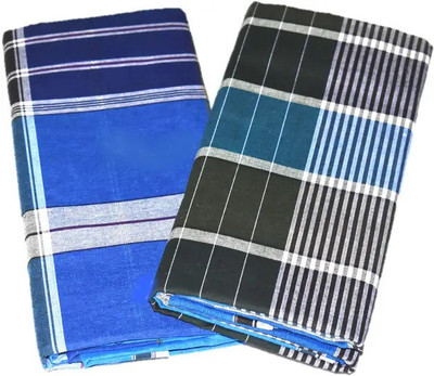 Shri Hari Fabs Checkered Multicolor Lungi