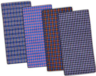 SSS NOVELTIES Checkered Multicolor Lungi