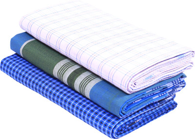 GREEN TEE Checkered Multicolor Lungi
