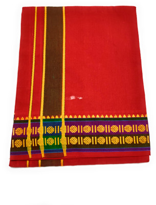 shershaan Solid Red Lungi