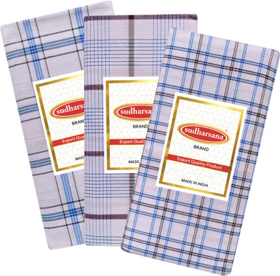 sudharsana Checkered Multicolor Lungi