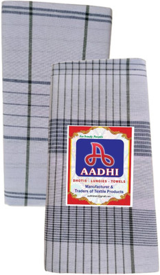 aadhi Checkered Multicolor Lungi