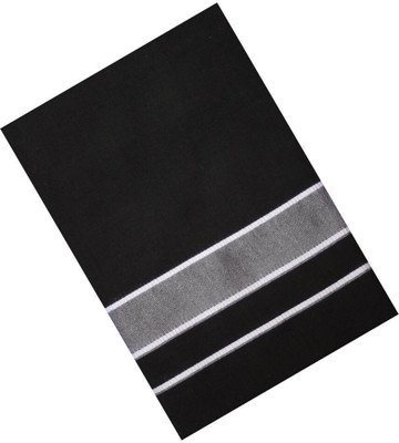 Priyam Solid Black Lungi