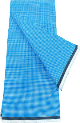 Handloom Checkered Blue Lungi