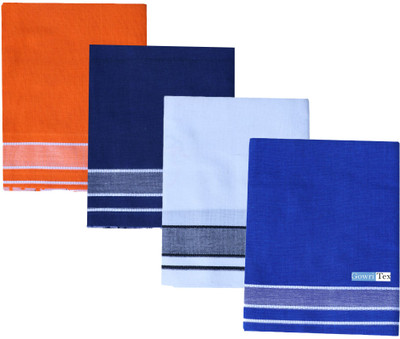 GOWRI TEX Solid Multicolor Lungi