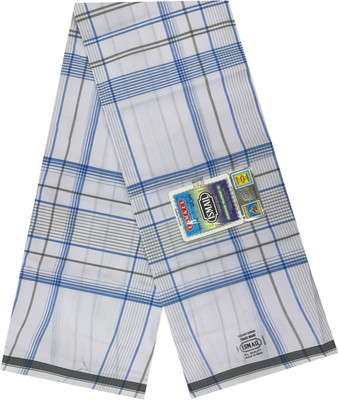 ISMAIL Checkered White Lungi