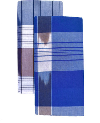 AHMADUN Checkered Multicolor Lungi