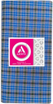 AKHVI Checkered Multicolor Lungi