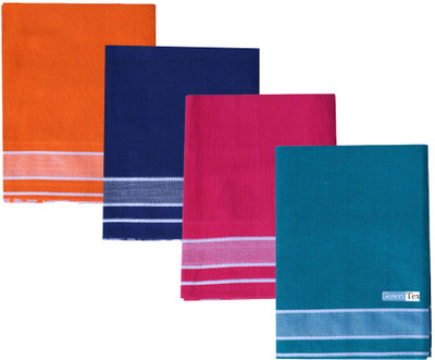 GOWRI TEX Solid Multicolor Lungi