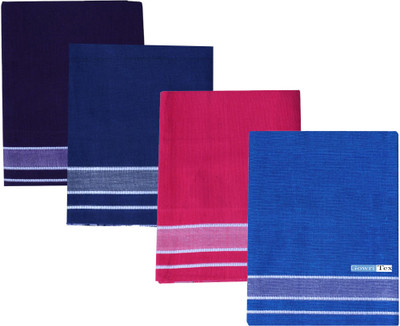 GOWRI TEX Solid Multicolor Lungi