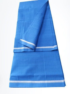 Queensider Solid Blue Lungi