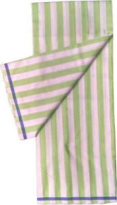 Queen silk Striped Light Green Lungi