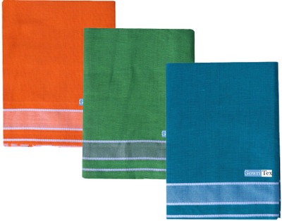GOWRI TEX Solid Multicolor Lungi