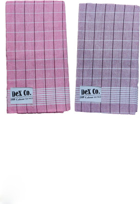 DeX Co. Checkered Pink, Purple Lungi