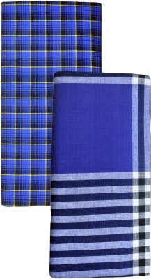 BlueDenim Checkered Multicolor Lungi