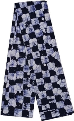 Aradhya Creation Checkered Blue Lungi