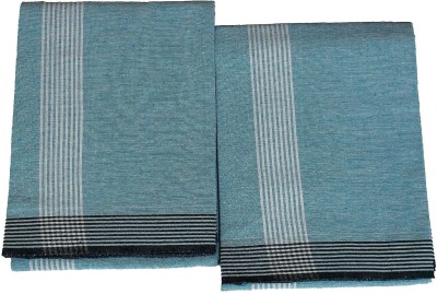 Tharunsha Elite Striped Blue Lungi