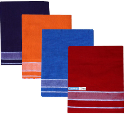 GOWRI TEX Solid Multicolor Lungi