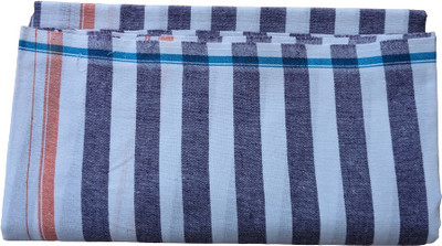 ASH TRADERS Striped Green Lungi