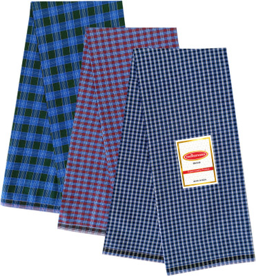 Feather Green Checkered Multicolor Lungi