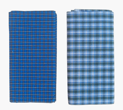 RIMAL Checkered Multicolor Lungi