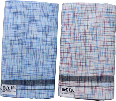 DeX Co. Self Design Multicolor Lungi