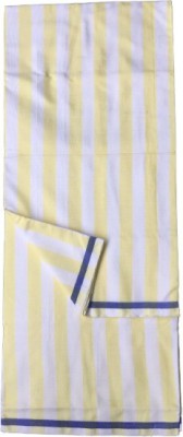 Silkwire Striped Yellow, White Lungi