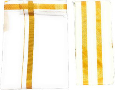 shershaan Solid White Lungi