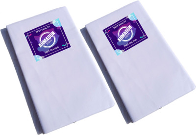 AHMADUN Solid White Lungi
