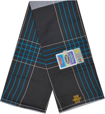 ISMAIL Striped Black Lungi