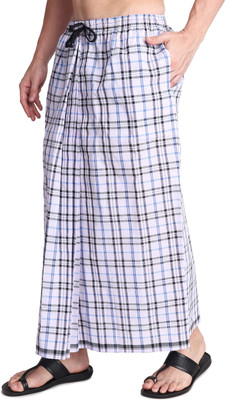 GOWRI TEX Checkered Multicolor Lungi