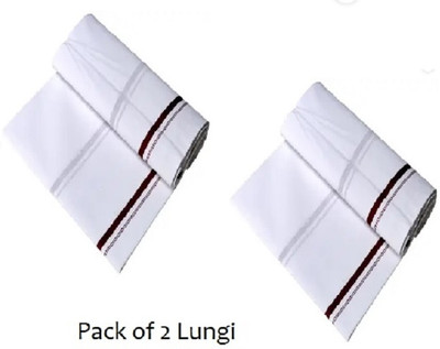 Ramaraj Solid White Lungi