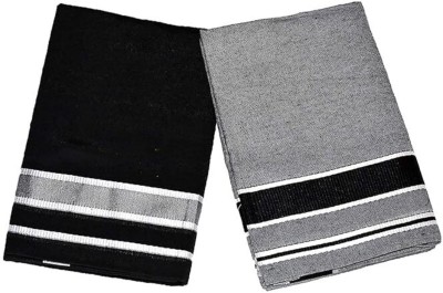 Jishnu enterprises Self Design Grey, Black Lungi