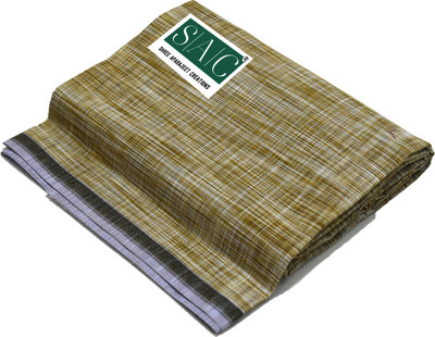 Shree shyam Handloom Striped, Self Design Blue, Black, Brown, Pink, Gold, Green, Yellow, Purple Lungi