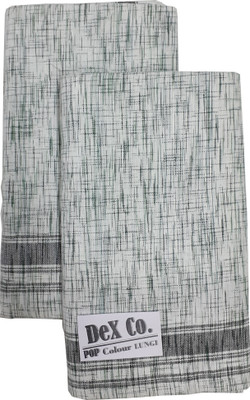 DeX Co. Self Design Multicolor Lungi