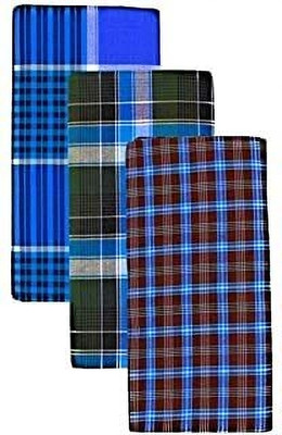 NANDAVAN Checkered Multicolor Lungi