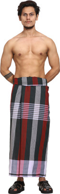 GOWRI TEX Checkered Multicolor Lungi