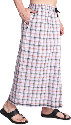 GOWRI TEX Checkered Multicolor Lungi
