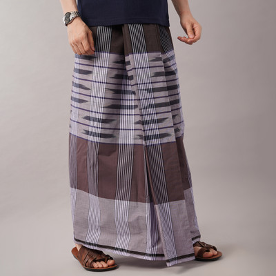 YANAI Checkered Multicolor Lungi