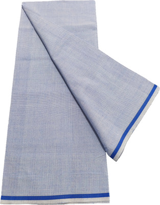 Handloom Solid Blue Lungi
