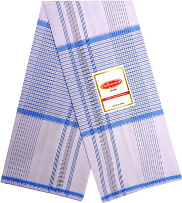 sudharsana Checkered White Lungi