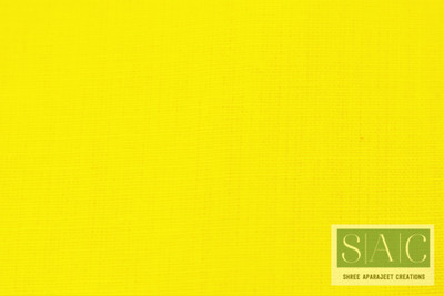 Shree shyam Handloom Solid Yellow Lungi