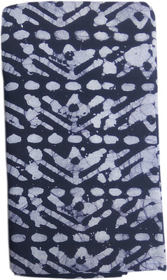 Apik Printed, Self Design Blue Lungi